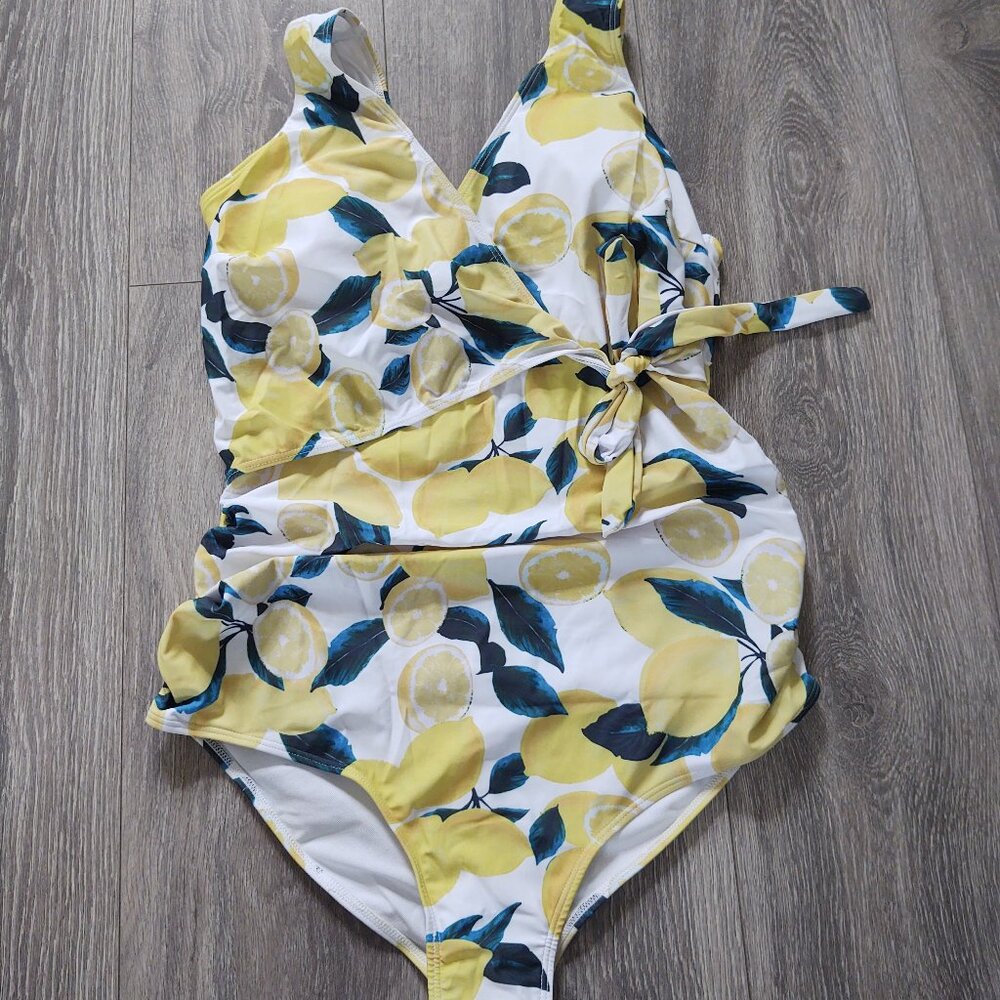 Citrus Delight One Piece Swimsuit